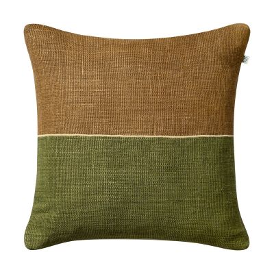 Chhatwal & Jonsson Amol tyynynpäällinen 50x50 cm Taupe-cactus green | Alk. 95,00 €