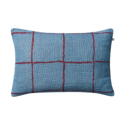 Chhatwal & Jonsson Chakra tyynynpäällinen 40x60 cm Dusty blue-ruby | Alk. 90,00 €