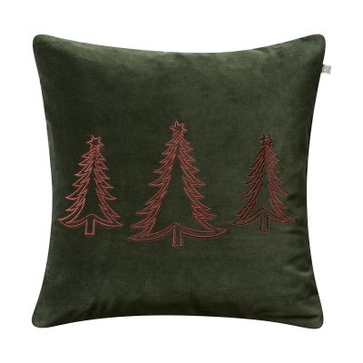 Chhatwal & Jonsson Pine Tree tyynynpäällinen 50x50 cm Forest green
