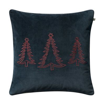 Chhatwal & Jonsson Pine Tree tyynynpäällinen 50x50 cm Sea blue