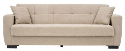 Eureka Baran 3-istuttava vuodesohva beige