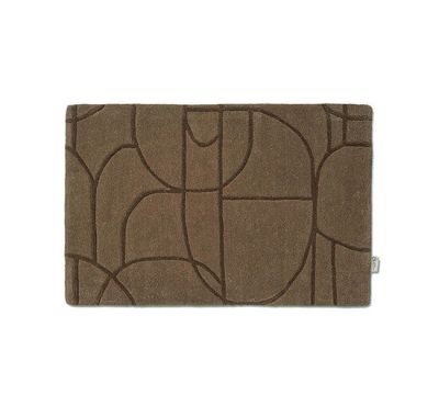 Classic Collection Modern Abstract -ovimatto ruskea | Alk. 90,00 €