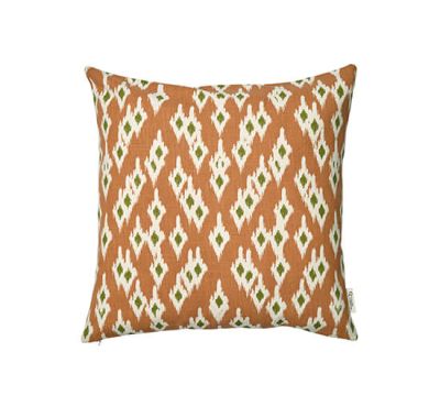 Classic Collection Ikat Diamond-tyynyliina terracotta | Alk. 40,00 €