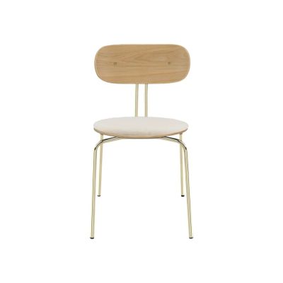 Umage, Curious ruokapöydän tuoli tammi/messinki Teddy White