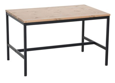 Veke Have ruokapöytä 125x80 cm antiikkipetsattu/musta | Alk. 419,00 €