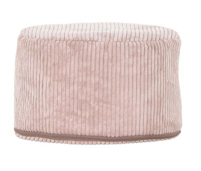 Veke Hilla pyöreä rahi Ø45 cm vaalea roosa