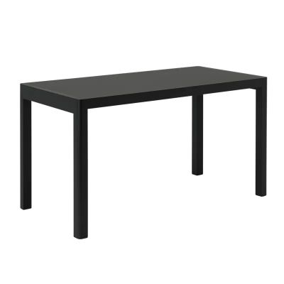 Muuto, Workshop Table 65x130 cm - Black Linoleum Black