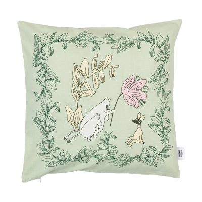 Moomin Arabia Muumimainen tyynynpäällinen 50x50 cm Vihreä