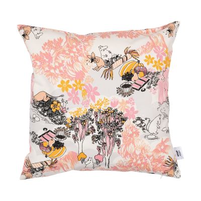 Moomin Arabia Muumimainen tyynynpäällinen 50x50 cm Vaaleanpunainen