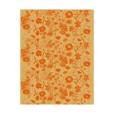 Marimekko Perenna puuvillakangas Caramel-burnt orange | Alk. 47,00 €
