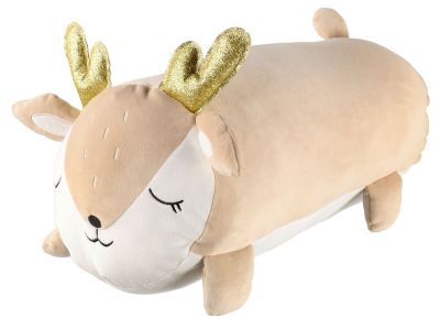 4Living Deer koristetyyny 20x40 cm beige/valkoinen | Alk. 19,90 €