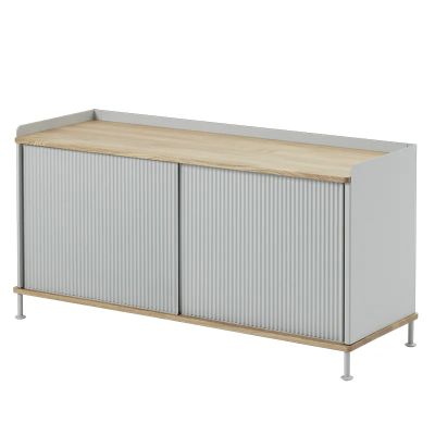 Muuto, Enfold senkki 124 x 45 cm - oiled oak Grey