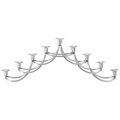 Georg Jensen Harmony Menorah -kynttelikkö, ruostumaton teräs