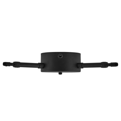 Globen Lighting Kattokupu, 3-haarainen, musta | Alk. 49,00 €