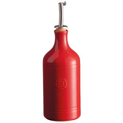 Emile Henry oliiviöljypullo 0,4 litraa, punainen | Alk. 59,00 €