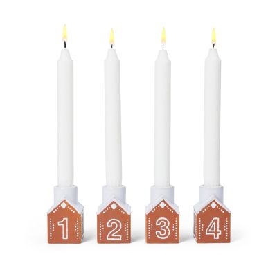 Kähler Piparkakku adventtikynttelikkö 4 osaa Ruskea | Alk. 84,00 €