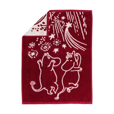 Moomin Arabia Juhlalliset hetket muumi pyyhe 50x70 cm