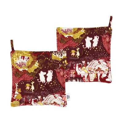 Moomin Arabia Juhlahetket muumi patalaput 2-pack 22x22 cm