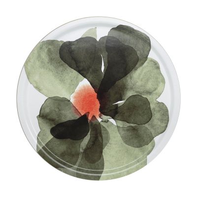 Marimekko Valssi tarjotin Ø46 cm White-forest green-tomato red | Alk. 55,30 €