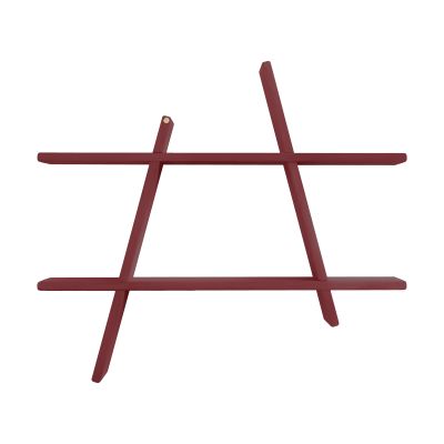 Andersen Furniture A-Shelf seinähylly Special Edition Wine red L 78x12x67 cm | Alk. 179,00 €