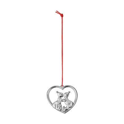 Rosendahl Karen Blixen suutelevat tontut 6,5 cm Hopeoitu | Alk. 16,95 €