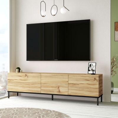 Veke Texas tv-taso 170x35,5x46 cm tammi, asiakaspalautus | Alk. 379,00 €