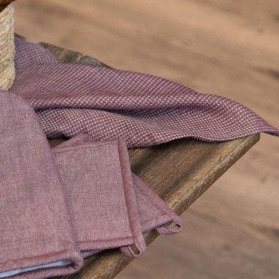 Fanni K Bamboo keittiöpyyhe 2 kpl 50x70 cm luumu | Alk. 12,95 €