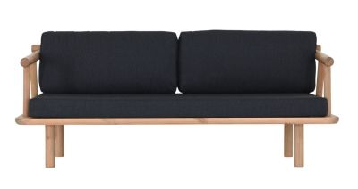 Veke Tanko 3-istuttava ulkosohva antiikkipetsattu/antrasiitti(kuvausmalli)