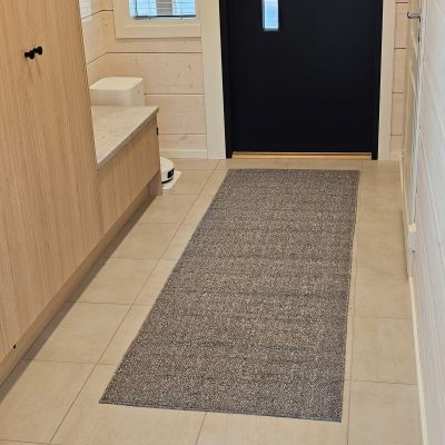 Ei brändiä Linnea käytävämatto 80x200 cm harmaa | Alk. 49,90 €