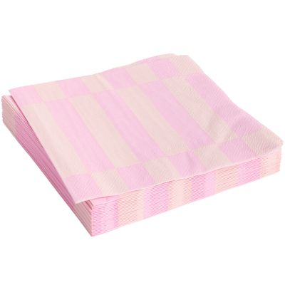 HAY Pattern lautasliina 20-pakkaus, light pink/rose | Alk. 4,00 €