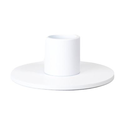 Cooee Design Cooee kynttilänjalka matala 3 cm Valkoinen | Alk. 20,00 €