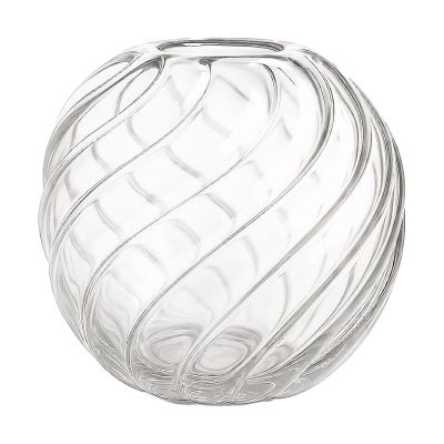 Cooee Design Twist pallo maljakko Ø20x19 cm Kirkas | Alk. 75,00 €