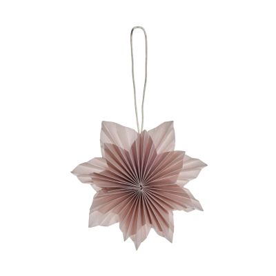 Lene Bjerre Palisa kukka koriste-riipus 10 cm Tumma ruusu | Alk. 4,95 €
