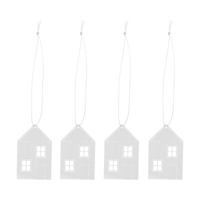 Cooee Design Joulukoriste Town house 6 cm Ruostumaton teräs