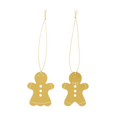 Cooee Design Joulukoriste piparkakku 6 cm Messinki | Alk. 17,00 €