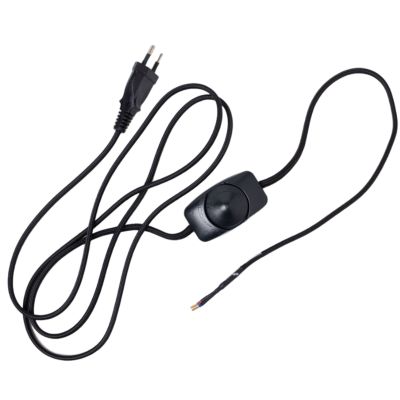 Edgeform seinäjohto 2 m, musta | Alk. 40,00 €