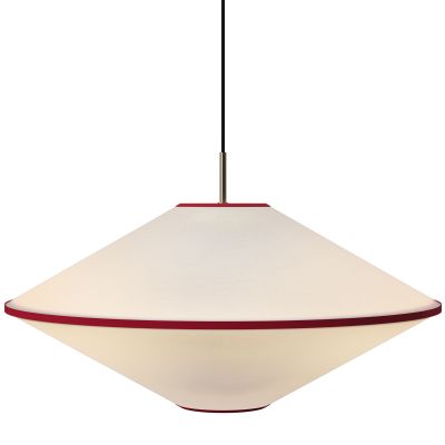 Edgeform Tafta riippuvalaisin 65 cm, punainen/off-white | Alk. 253,00 €