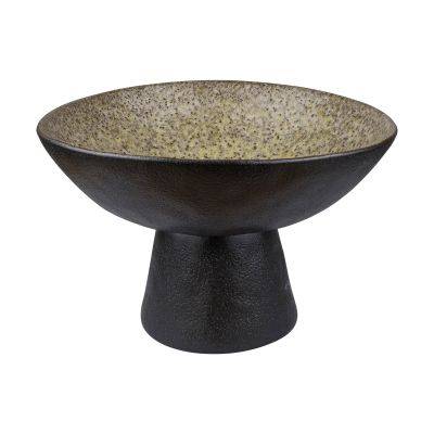 Mette Ditmer By Hand kulho jalustalla Ø31,5x20 cm Hiekka