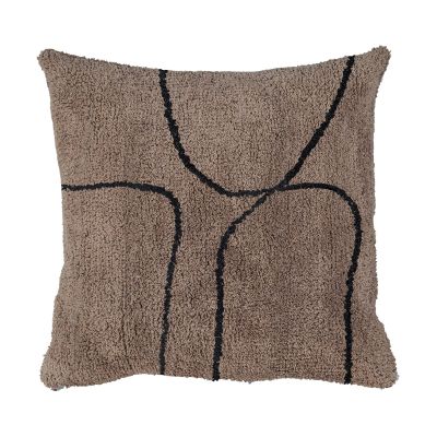 Mette Ditmer Shadow tuftat tyynynpäällinen 50x50 cm Ruskea | Alk. 55,00 €