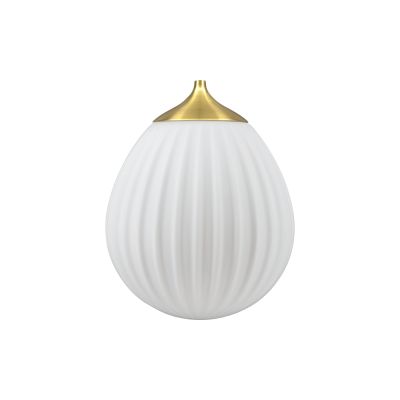 Umage, Around the World lampunvarjostin Ø21 cm White/brushed brass