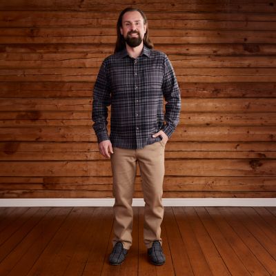 Finlayson Reino flanellipaita Ruskea