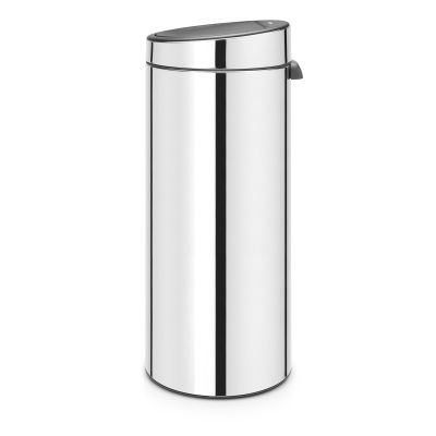 Brabantia Touch Bin roskakori 30 litraa brilliant steel (kiiltävä hopea) | Alk. 134,10 €