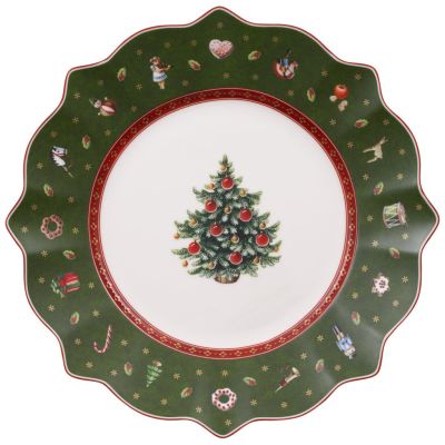 Villeroy & Boch Toy's Delight lautanen Ø24,4 cm Valkoinen-vihreä | Alk. 30,69 €