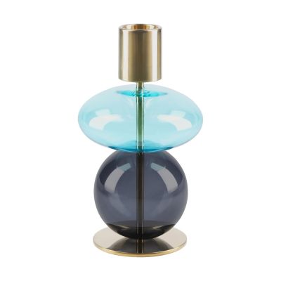 Holmegaard Bubble kynttilänjalka 14 cm Blå-smoke | Alk. 56,95 €