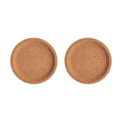 Kosta Boda Viva korkkialuset Ø10,9 cm 2-pack Ruskea | Alk. 11,00 €