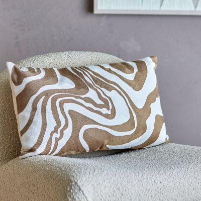Bloomingville Aba koristetyyny 35x60 cm vaaleanruskea | Alk. 59,90 €