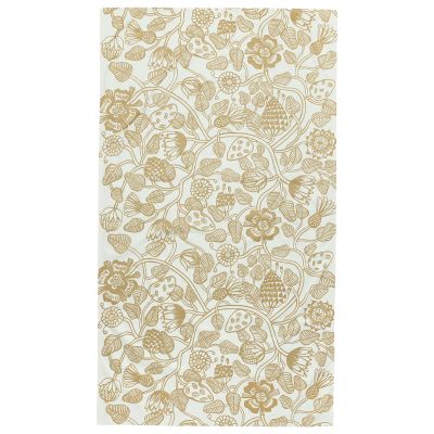 Marimekko Tiara pöytäliina 135 × 250 cm, valkoinen/kulta | Alk. 185,00 €