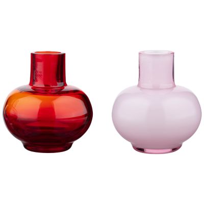 Marimekko minimaljakko 2 kpl, rubiininpunainen/vaaleanpunainen | Alk. 105,00 €
