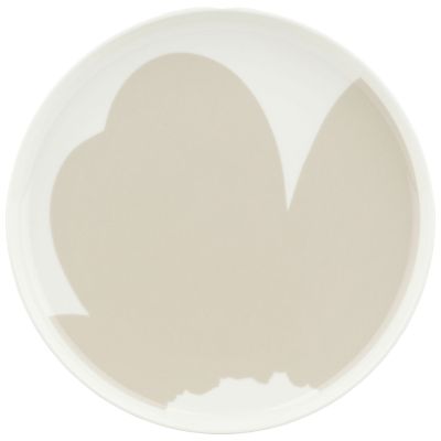 Marimekko Iso Unikko -lautanen 25 cm, valkoinen | Alk. 34,00 €
