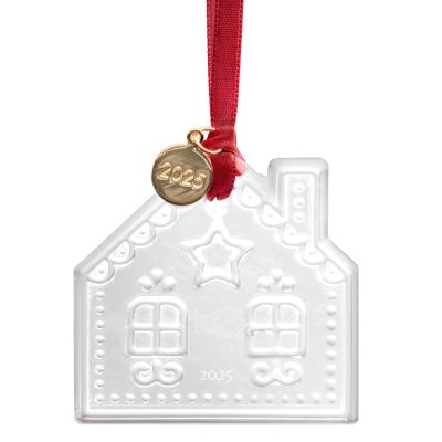 Orrefors Piparkakkutalo 2025 joulukoriste, kirkas